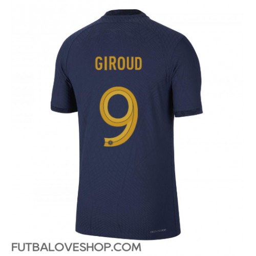 Dres Francúzsko Olivier Giroud #9 Domáci MS 2022 Krátky Rukáv